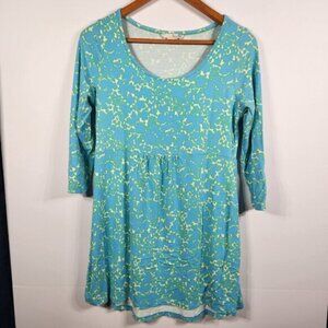 Boden Size 10 Floral Jersey Dress Tunic WL789